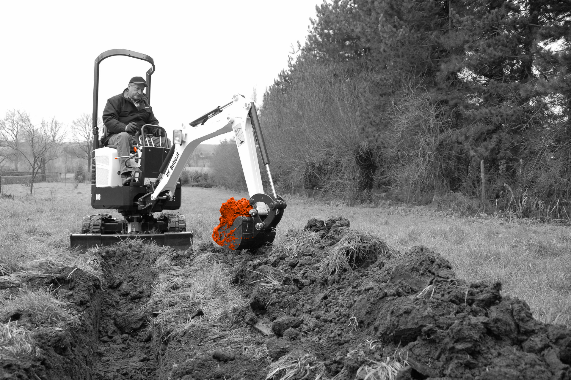 Bobcat Kompaktbagger E08