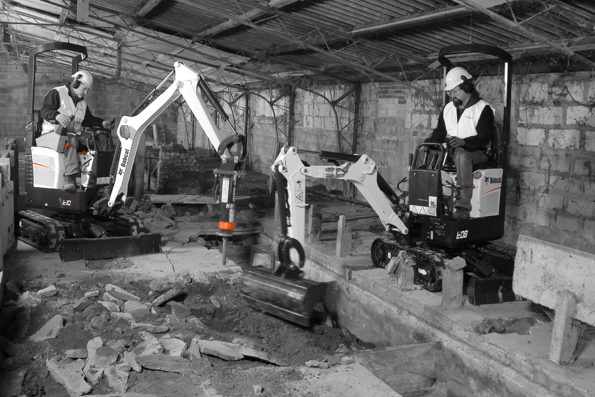 Bobcat Kompaktbagger E08