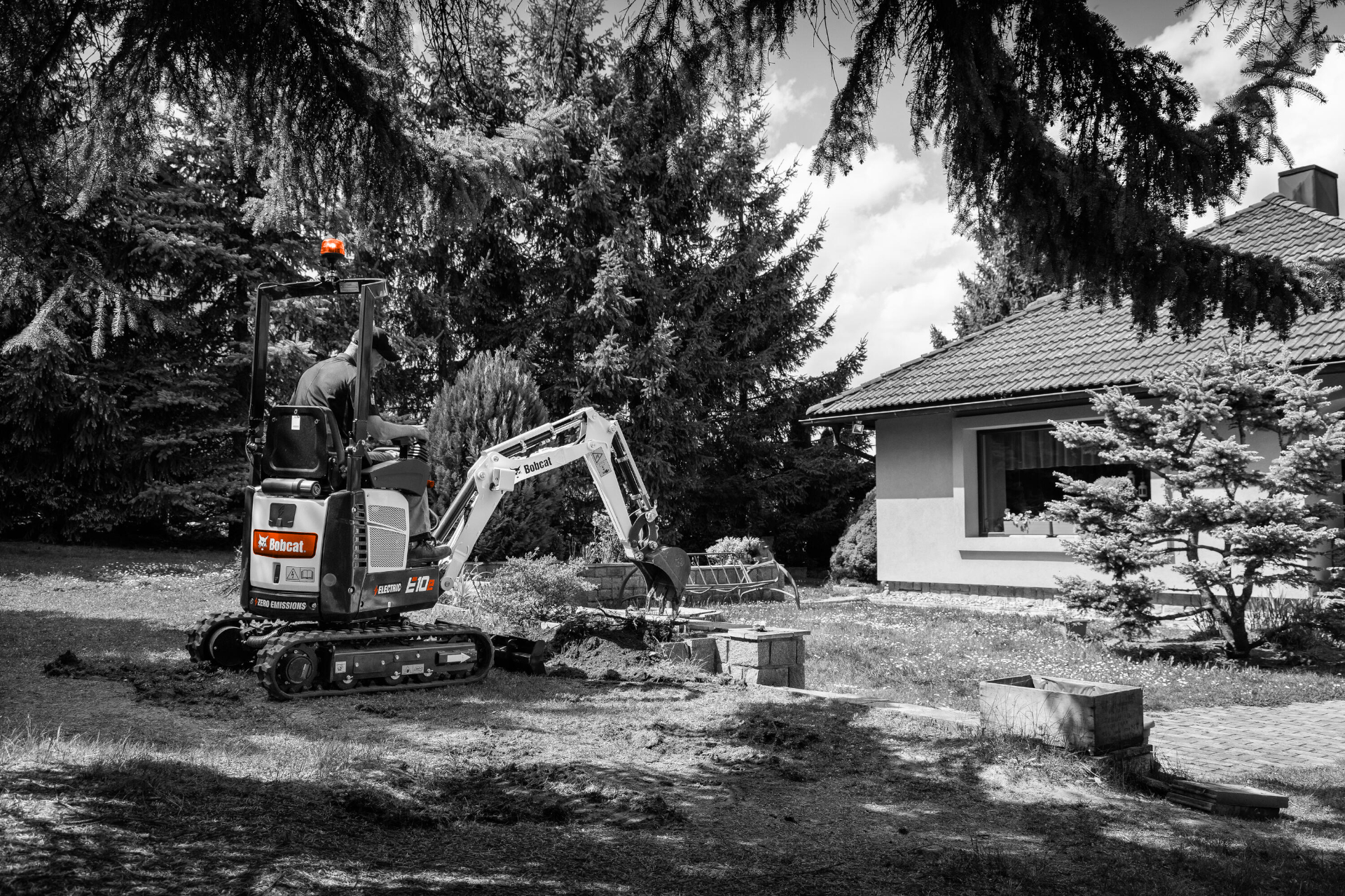 Bobcat Kompaktbagger E10e