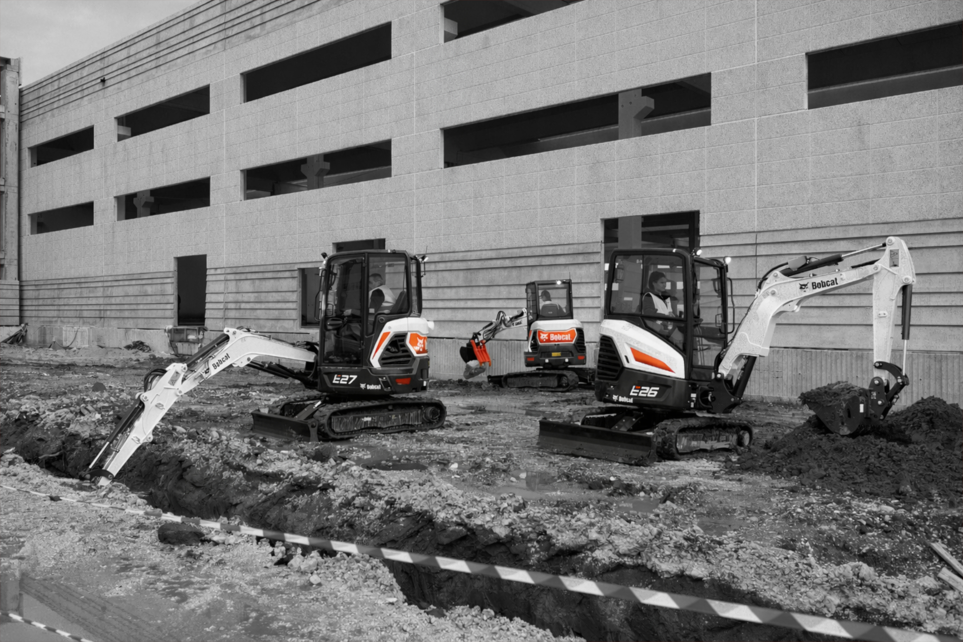 Bobcat Kompaktbagger E27