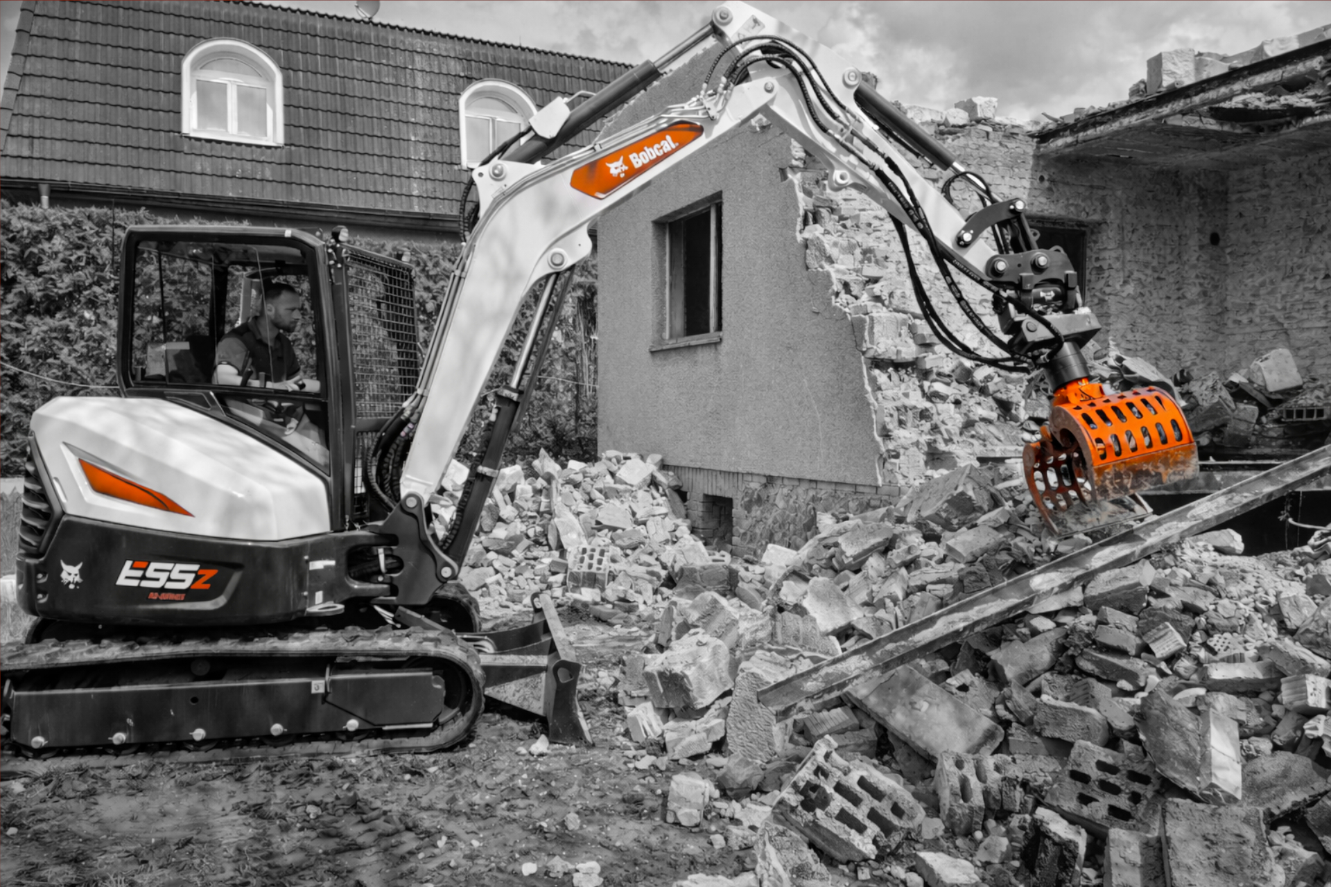 Bobcat Kompaktbagger E55z