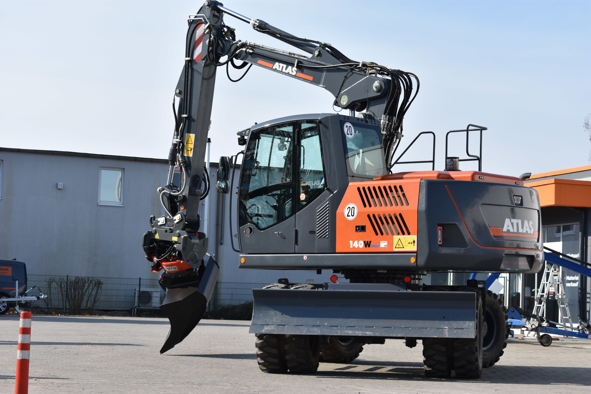 ATLAS 140W mit OQ60-5 & MTS-Tiltrotator 